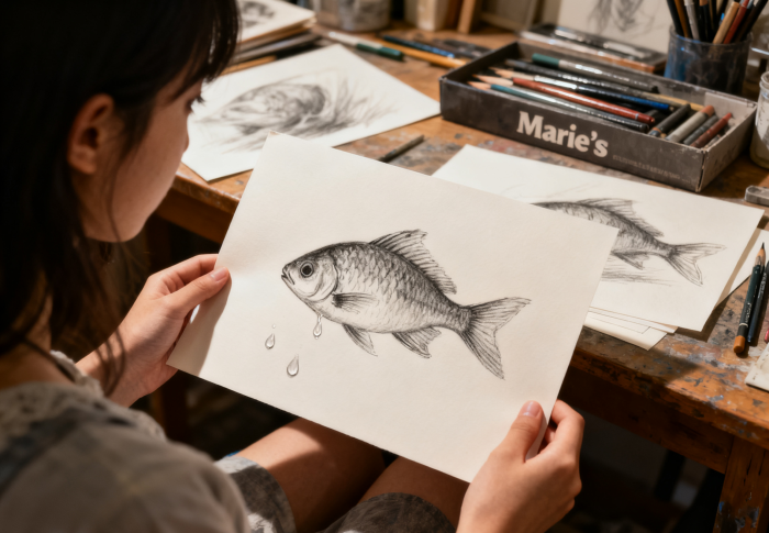 《晴天下小鱼》